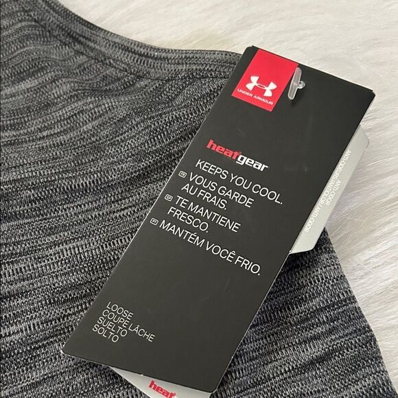 Under Armour Women's Charcoal Tank Top - Picture 3 of 4